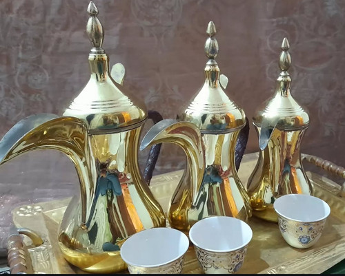 دله قهوه رسلان اصل سوریه – ست ۳ تایی یکتکه،کیفیت بالا و سنتی