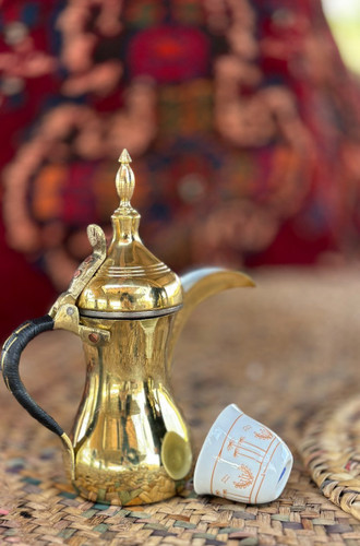 دله قهوه ۲۲ سانت رسلان اصل سوریه – کیفیت عالی و طرح سنتی