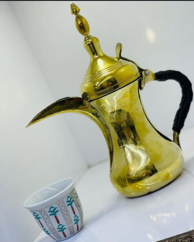 دله قهوه ۲۶ سانت رسلان اصل سوریه – کیفیت عالی و طرح سنتی