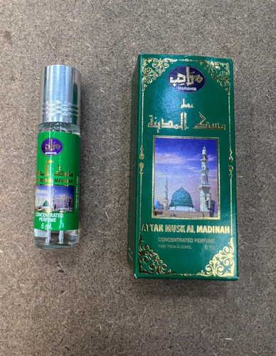 خرید عمده عطر روغنی مسک المدینه 6ml عربستان اصل – پخش بوی قوی و قیمت ویژه